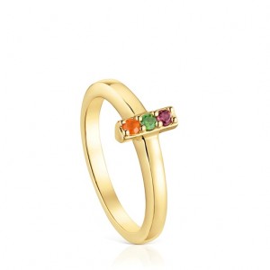 Tous Tous Basics Small Gyűrűk Női Arany | 098765-WRB | Magyarország